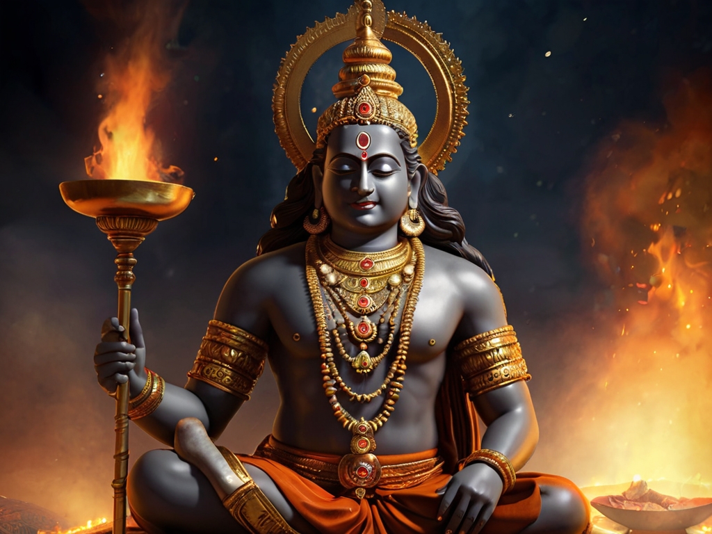 मंगल देवता की फोटो -  Lord Mars as per Hinduism 